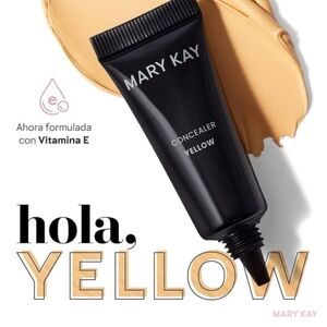 Mary Kay Yellow Concealer with Vitamin E for Smooth Coverage
